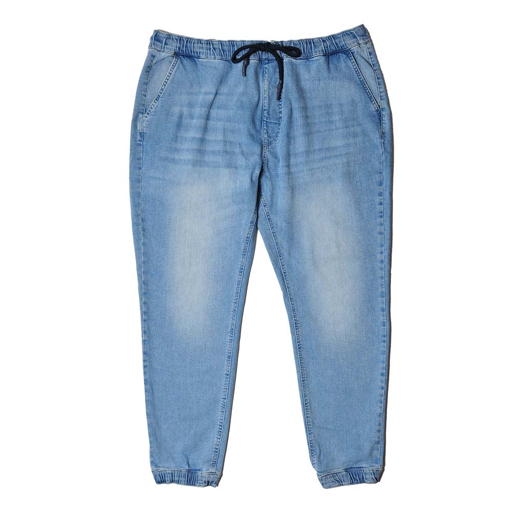 ルーズスタイルデニムジョガー