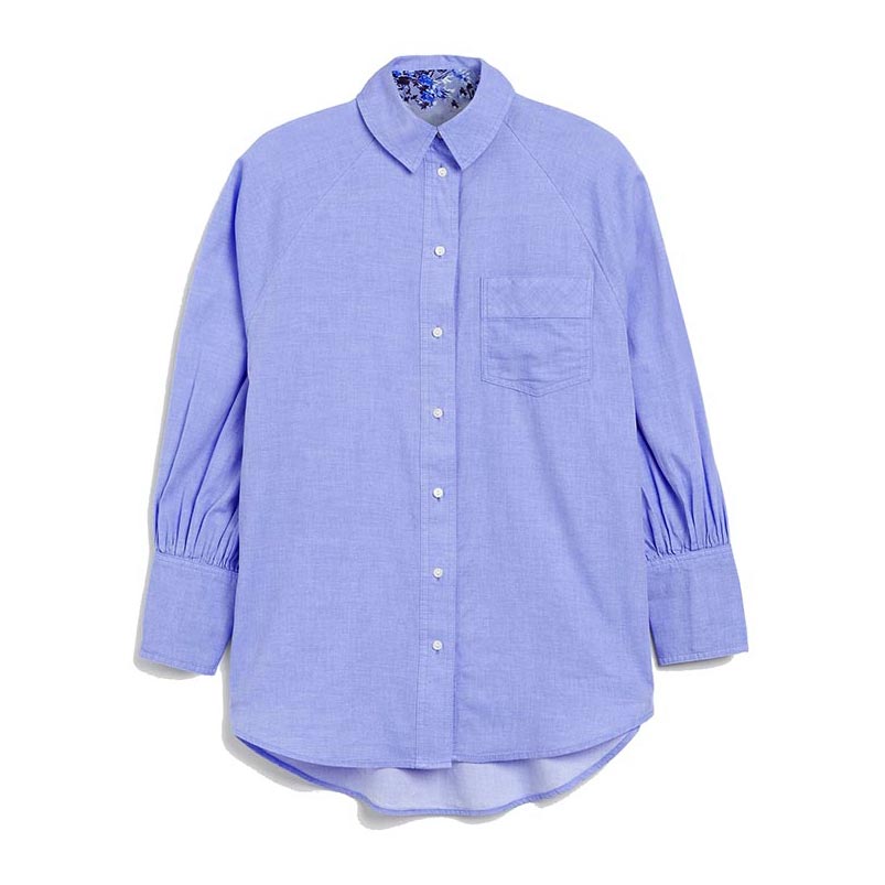 フラワーポイントオーバーサイズ シャツ